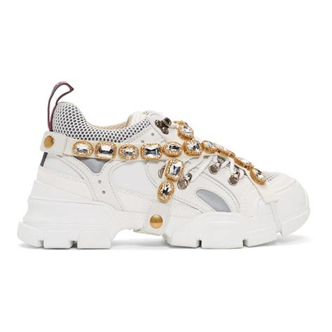 gucci flashtrek white|gucci flashtrek diamond.